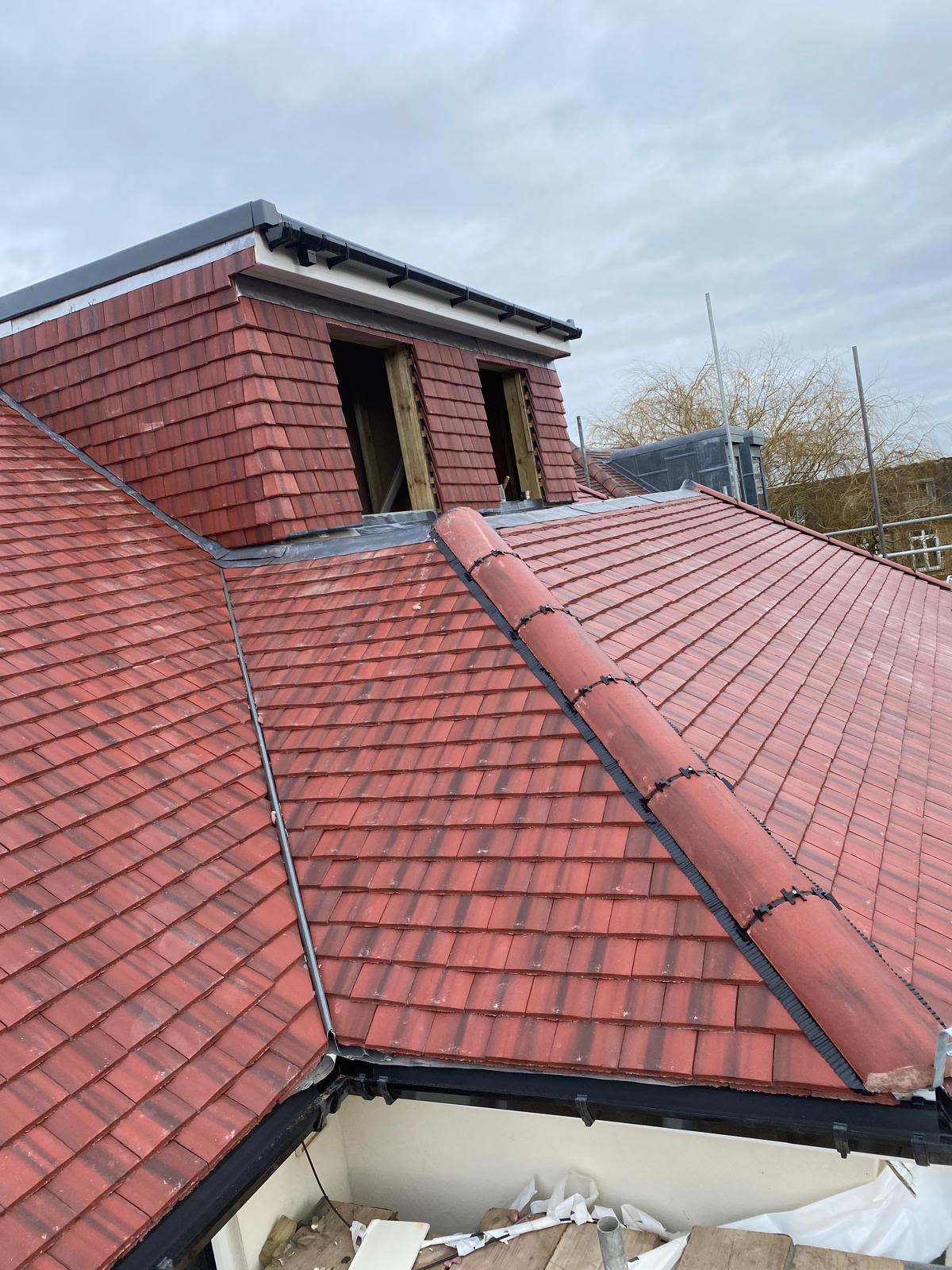 Pitched roofing